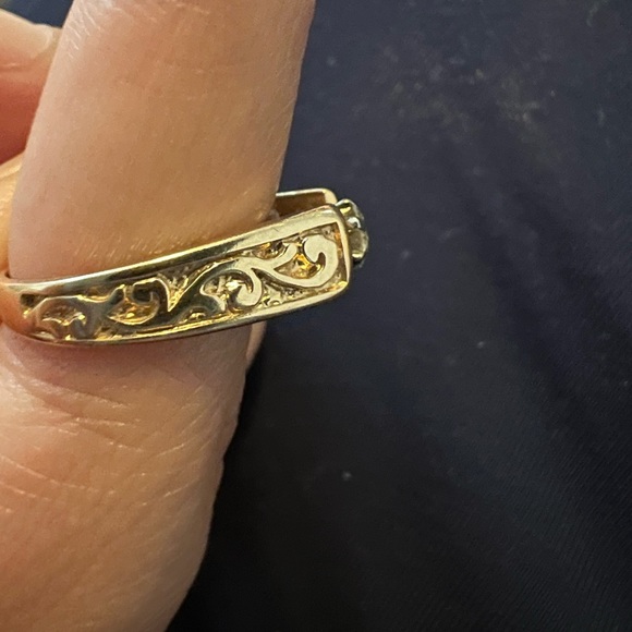 Vintage gold diamond ring 💍 - Picture 2 of 5